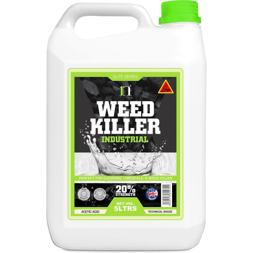 (2 x 5 Litres) Weed Killer Patio Clear Strong Acid 5L Industrial