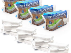 Disposable Microfiber Electrostatic Dry Floor Cloths for Mops Pack of 200